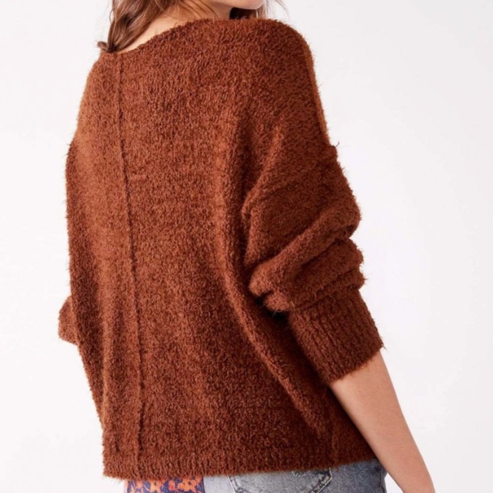 Free People Mocha Java Sweater - Picture 3 of 4